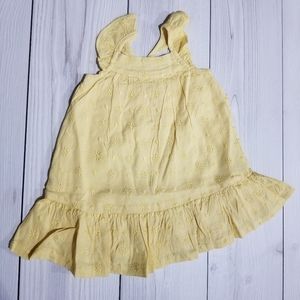 Old Navy Yellow floral dress Size 6-12 mo NWT